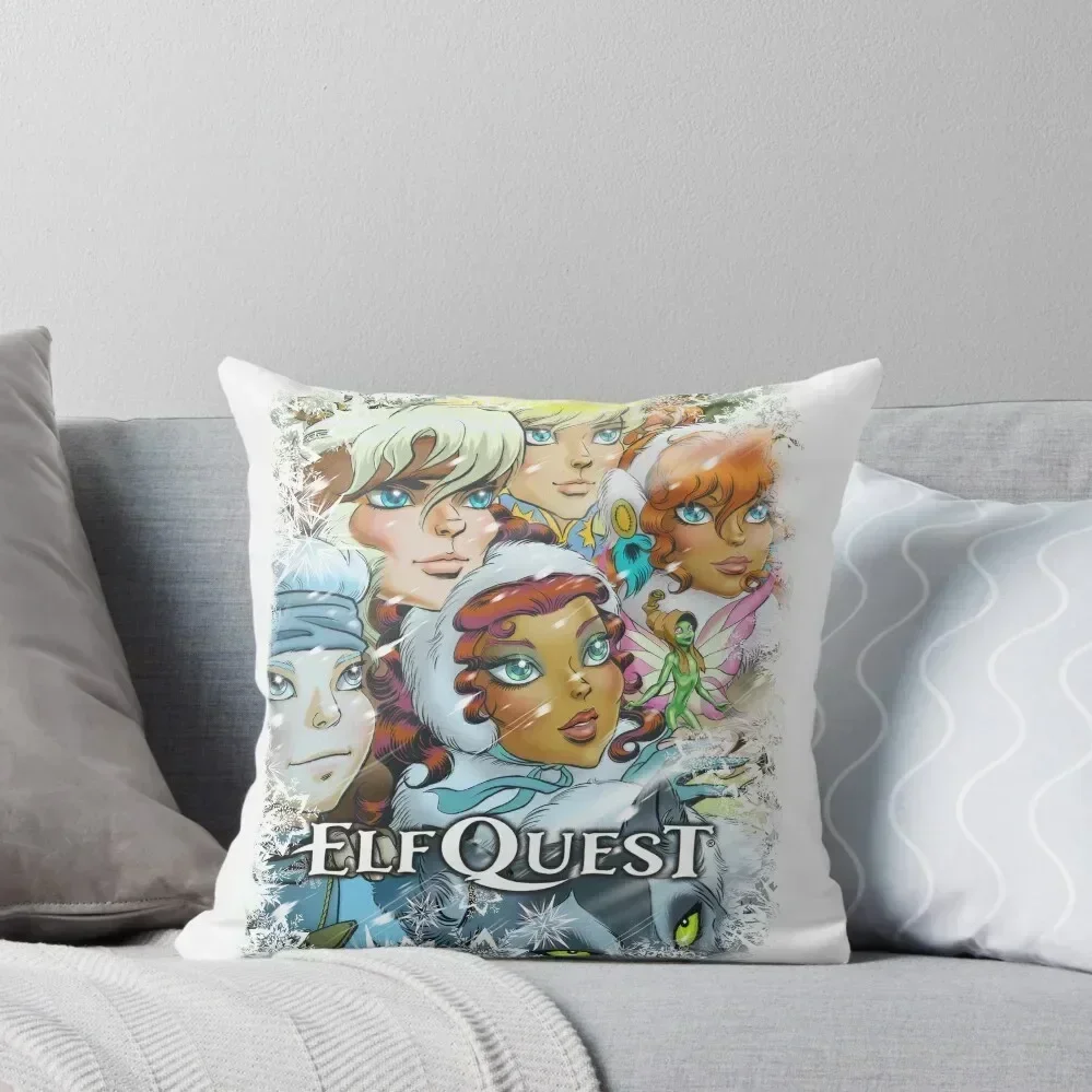 

ElfQuest: Winter Special Throw Pillow Custom Cushion Pillow Case Christmas Cushion Cover Sofa Pillow Cover