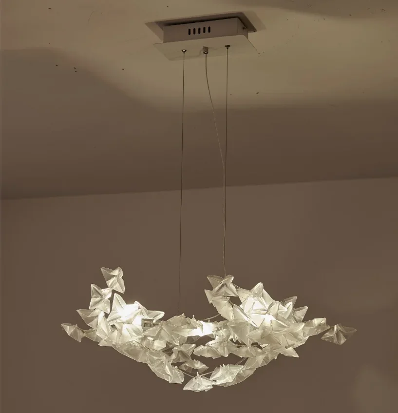 Creative Postmodern LED Chandelier Lighting White