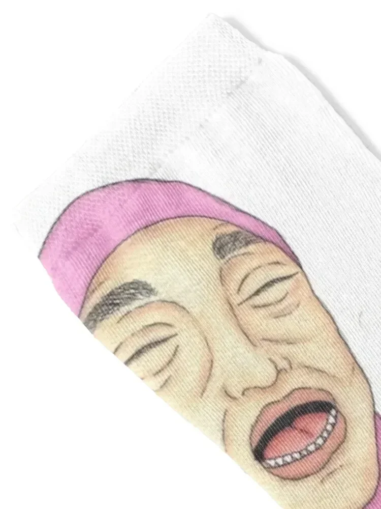 Pink Guy Socks japanese fashion Sports Rugby New year's Socks For Women Men's