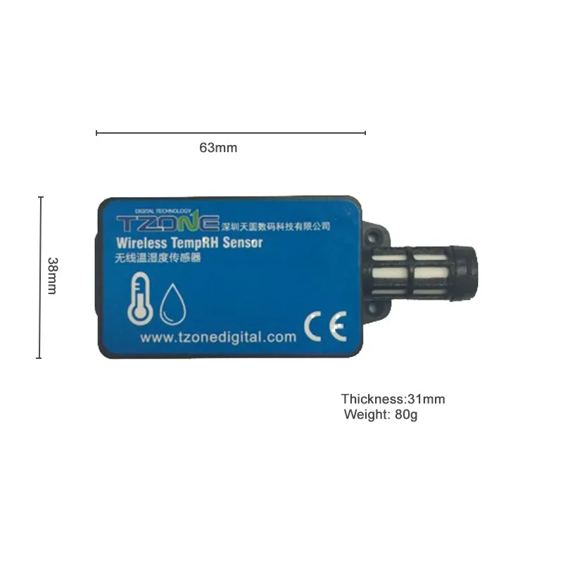 Tag06B RFID Temp&RH Tag Real-time Temperature and Humidity Monitoring