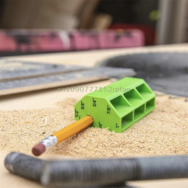 เครื่องมือเขียนเส้นขนานหลายขนาด 6/10/12/16/18/20 มม. สำหรับงานไม้ ตู้เสื้อผ้า งานช่างไม้ ทำจากพลาสติก ABS