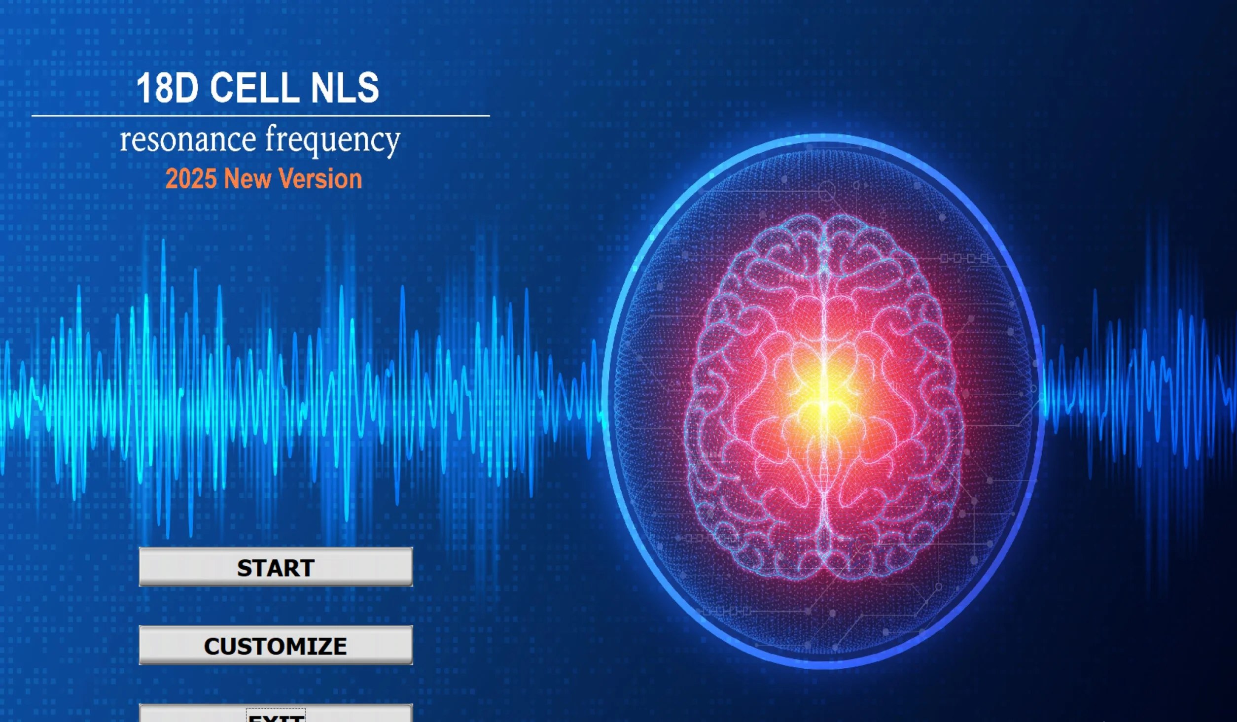 2025 نسخة جديدة من الخوذة 18D CELL NLS AURA CHAKRA IRIS محلل الجسم الكمي غير الخطي الرنين الحيوي الإنجليزية الإسبانية البرتغالية