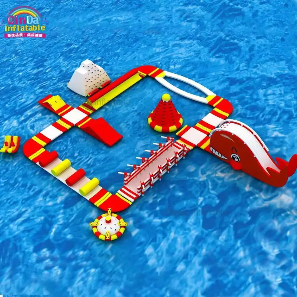 Parque de Atracciones, parque de juegos, parque de agua flotante inflable, a la venta