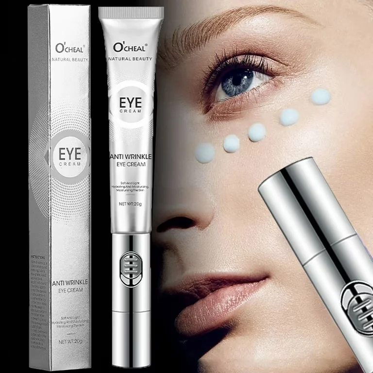 Revitalizing Electric Massage Eye Cream for hydration, reducing fine lines, wrinkles, and dark circles