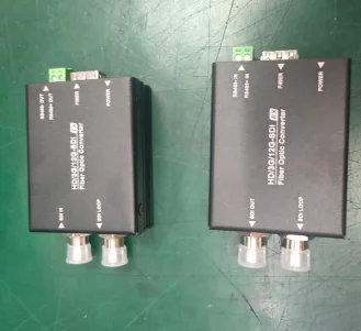 10km 4K60Hz   1 Channel  12G-SDI  Forward Video with Loop Out add rs485 data Fiber Optic Converter extender transmitter receiver