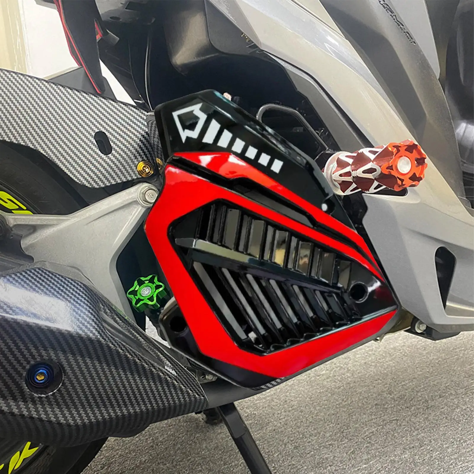 Motorcycle Tank Cover Radiator Protection Motorcycle Modification Accessories for Maintenance Cooling System Protection