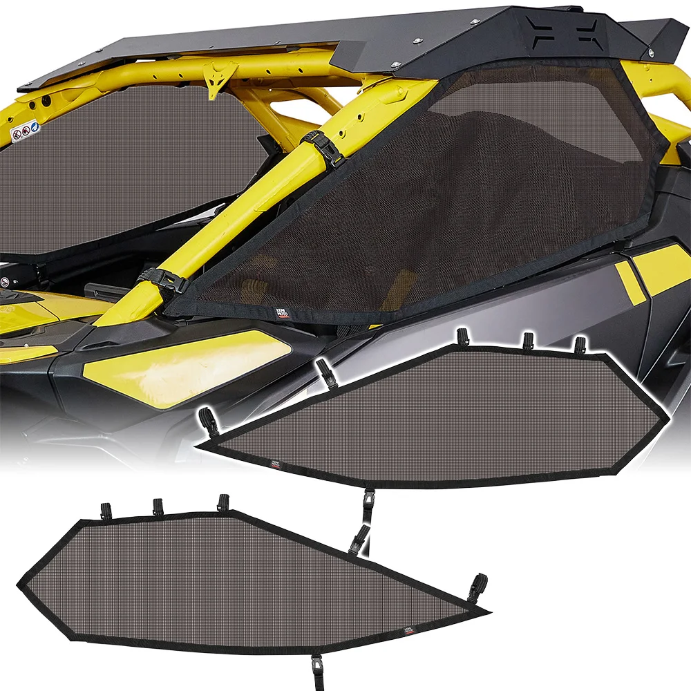 

Износостойкая искусственная защита от ультрафиолета UTV, верхняя дверная сетка, боковая сетка для Can-Am Maverick R X RS 999T DCT 2024 + 715007376