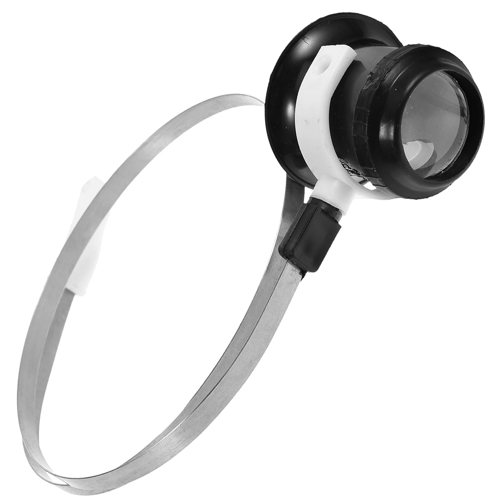 

1 Set Of Watch Repair Magnifier Hands Free Craft Magnifier Portable Jewelers Loupe Magnifying Headset For Jewelry Engraving