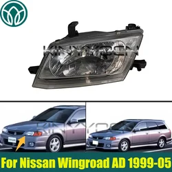 Car Headlight Headlamp For Nissan Wingroad AD Wagon Y11 1999-2005 Head Lamp Head Light