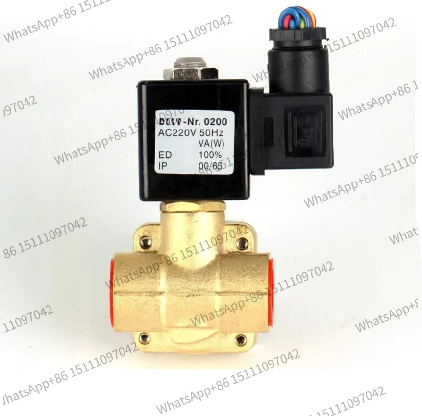 Electric Normally Closed 12v 220v 110v Solenoid Valve Water 3/4 for Water Air Gas
