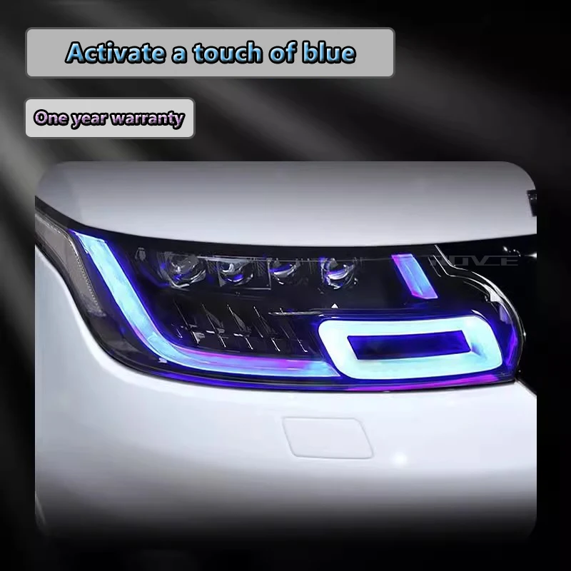 Land Rover 13-17 Range Rover ヘッドライトアセンブリ Rovce-LEDヘッドランプ,ヘッドライトアセンブリ,ダイナミック回転