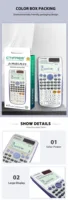 Calculator for FX-991ES PLUS Original Scientific Calculator 417 Functions for High School University Students Office Coin Batter 5