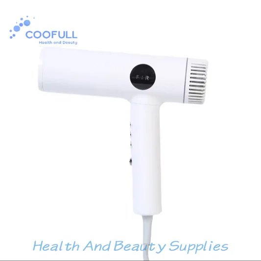 Coofull High Speed Far-infrared Ionic Hair Dryer with BLDC Motor Two Nozzles & Diffuser for RV Salon & Hotel Use 2000-2400W