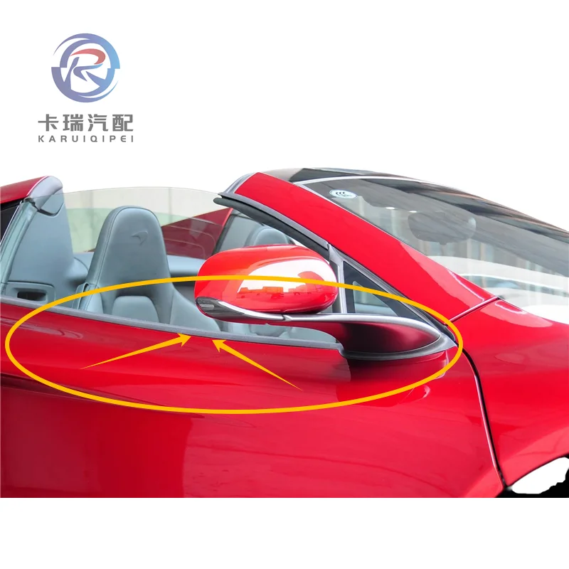 

Door Glass Outer Belt Seal,Mirror Seal for Mclaren 12C,MP4,625C,650S,675LT,11A5599CP,11A5600CP,Left or Right Side