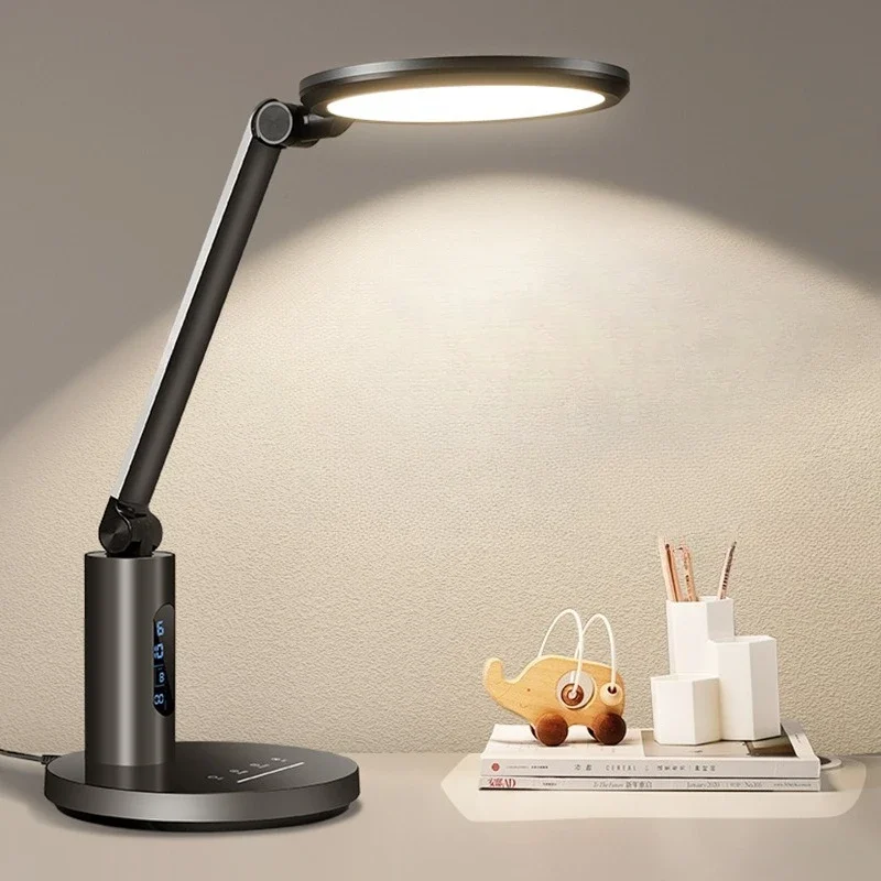 Lampa biurkowa LED chroniąca oczy, lampka do nauki, lampka do pisania, lampka do sypialni