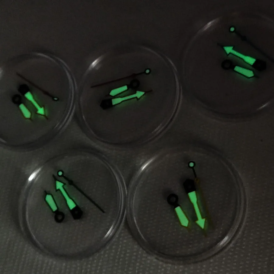 NH35 Hands Candy Colored Multi Color Hands Green Luminous Watch Accessories For NH34 NH35 NH36 NH38 NH70 4R 7S  Movement