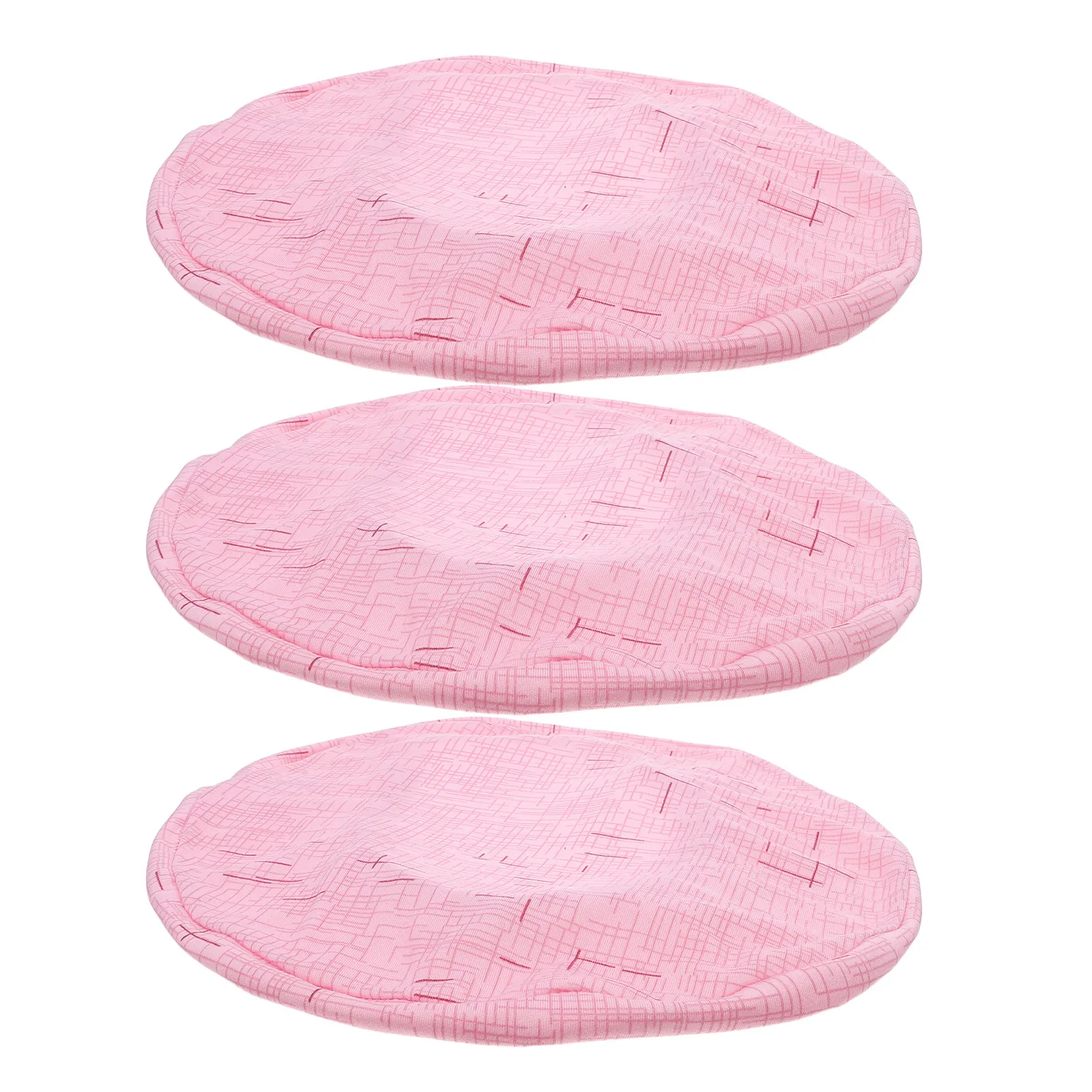 3Pcs Round Stool Covers Elastic Stretch Washable Bar Stool Seat Protector for Kitchen Dining Bar Stationary Cushion Replacement view 6