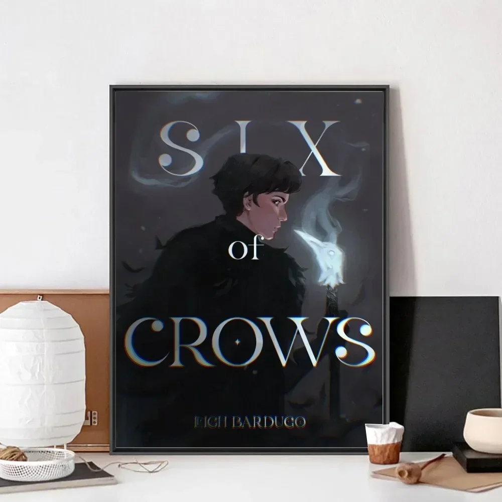 Welcome To Ketterdam Six of Crows Poster Kraft Club Bar Paper Vintage Poster Wall Art Painting Bedroom Study Stickers