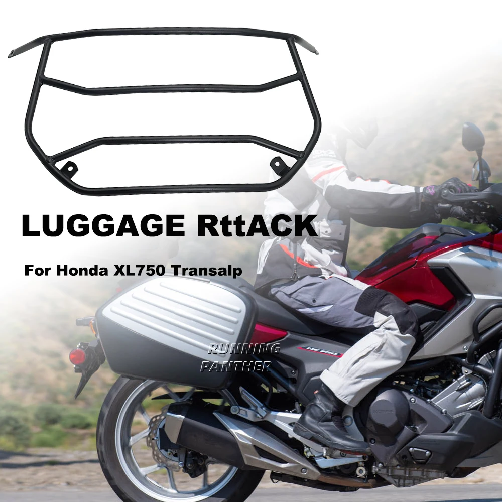 

For Honda XL 750 XL750 Transalp New Motorcycle Rear Top Case Carrier Trunk Luggage Rack Rail Tour Pack Shelf