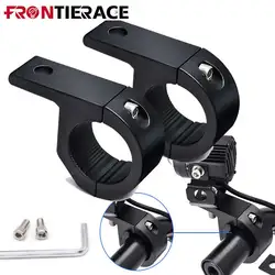 tube clamp mounting bracket Pince éponge universelle pour moto, lumière LED auxiliaire, kit de montage pour MOT, accessoires de montage antibrouillard, 32mm