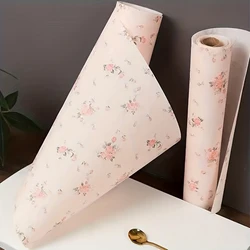 1pc Foundation Rose Pattern Shelf Liner,Durable Organization Liners,Non Adhesive Easiest Install Mat,Cuttable and Dust-proof Pad