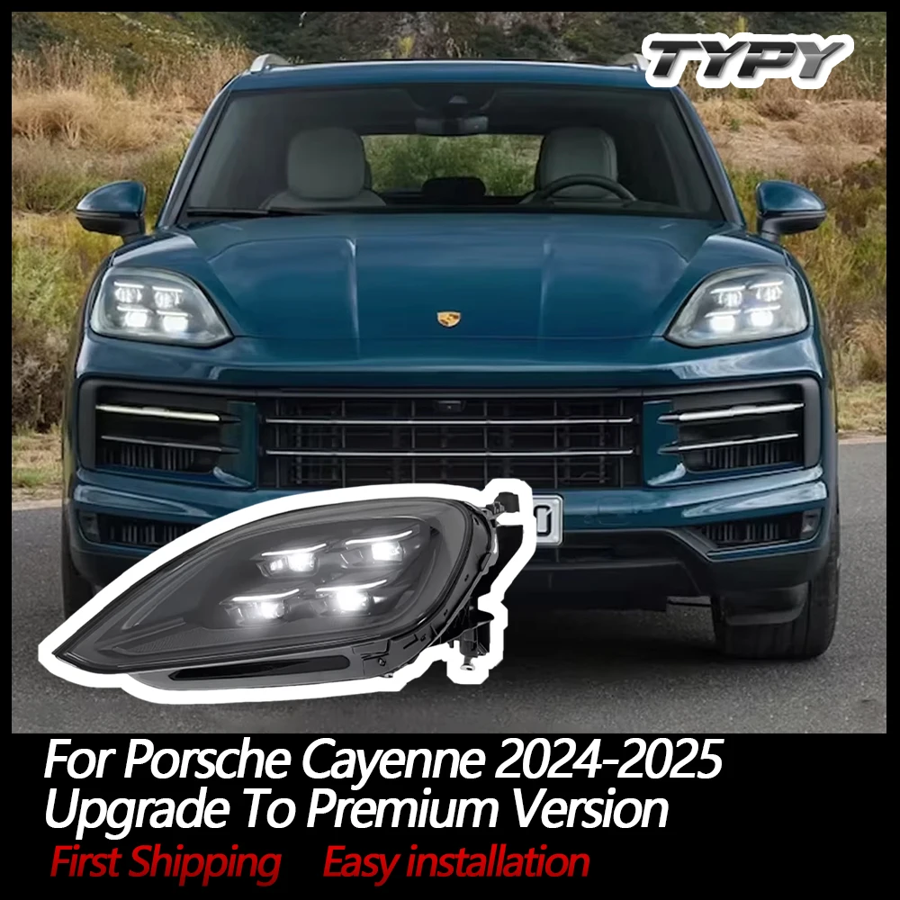 

Car LED Headlight For Porsche Cayenne 2024-2025 Upgrade To Premium Version Of Headlights Plug And Play Car Accessories