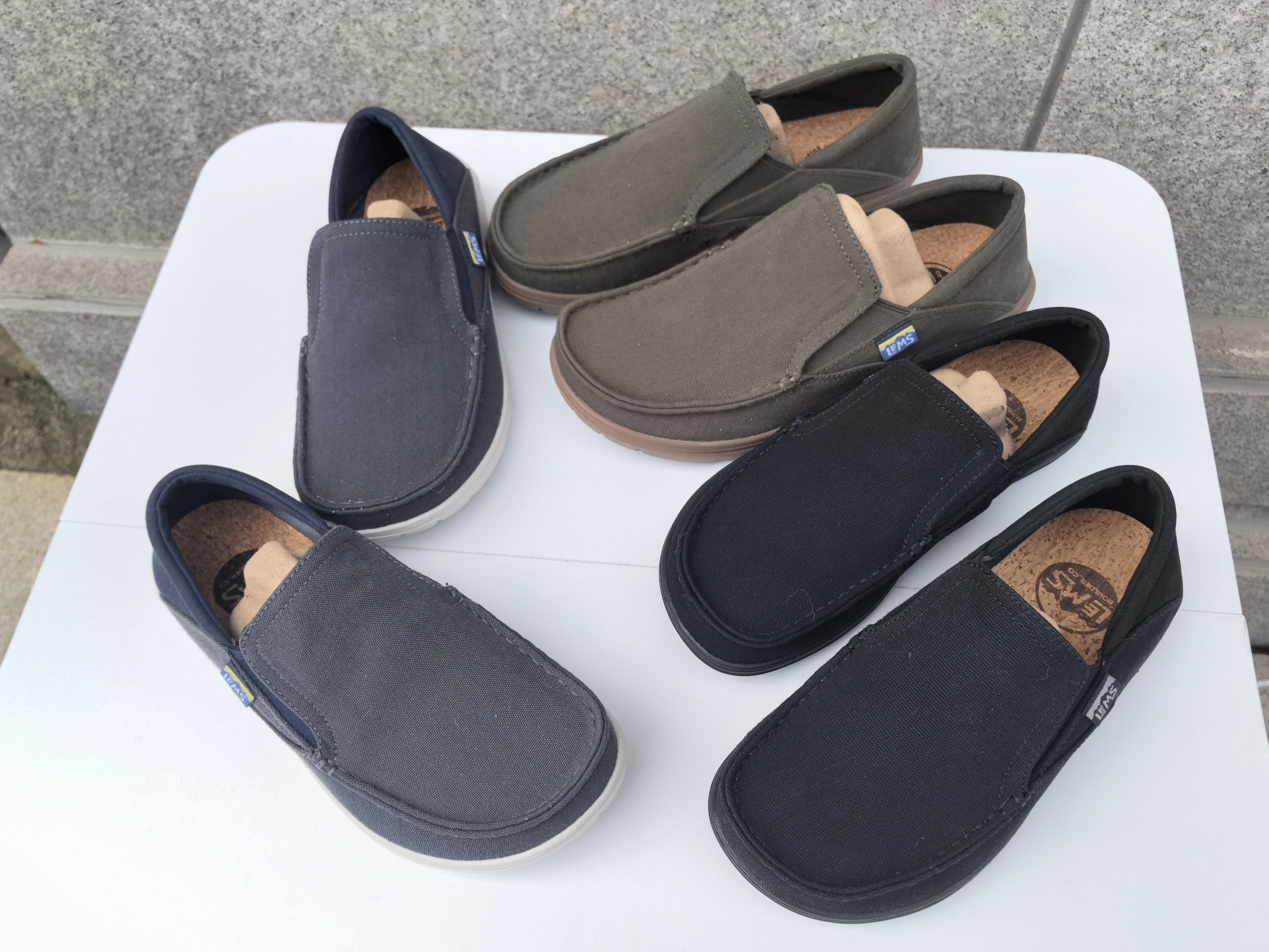 Authentic Lems Low Cut Slip-On Ultra-Light Casual Shoes Canvas Shoes Wear-Resistant Breathable round Toe Spring Autumn Wear