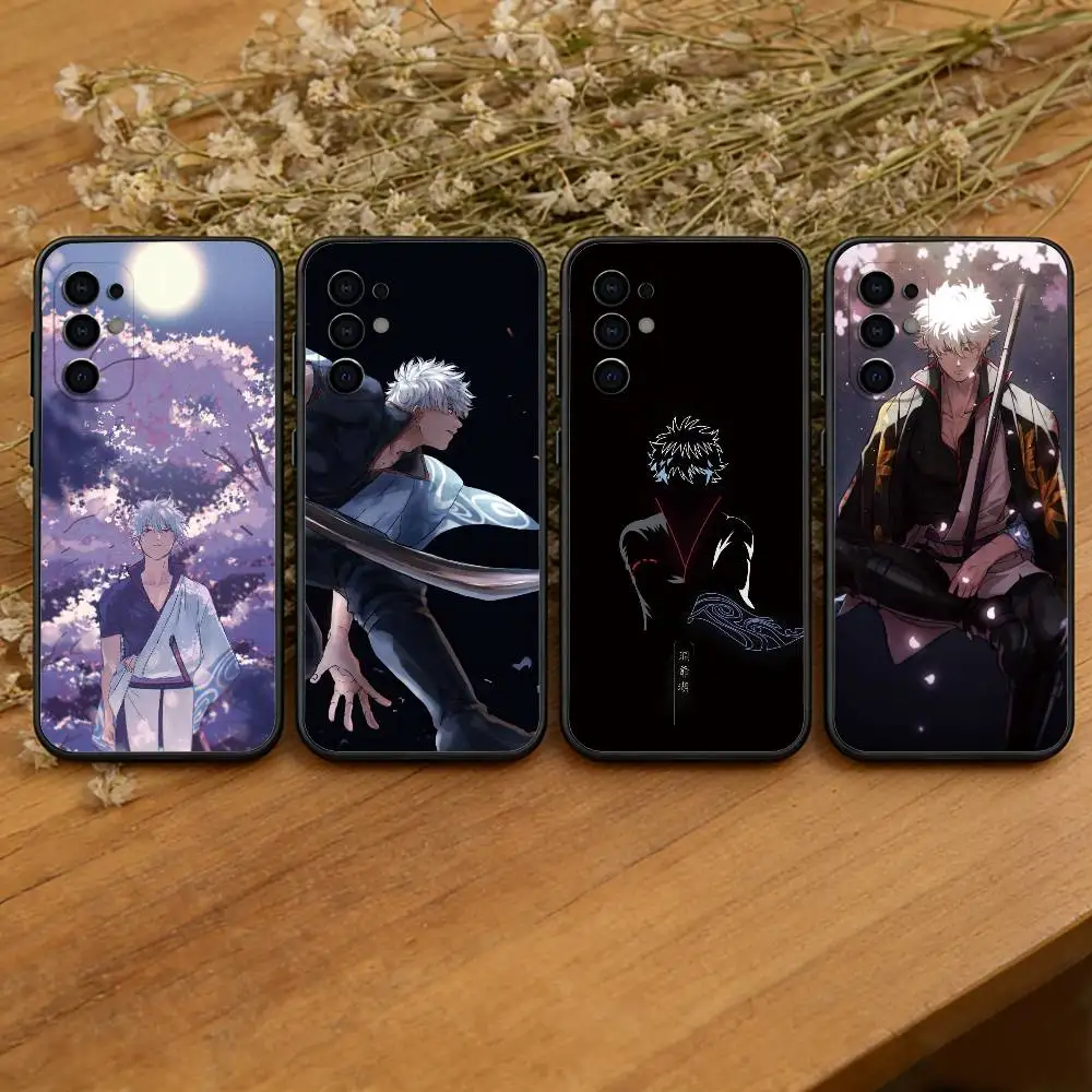 Gintama Gintoki Sakata Phone Case For Samsung S25,S24,S21,S22,S23,S30,Ultra,S20,Plus,Fe,Soft Silicone Black Cover