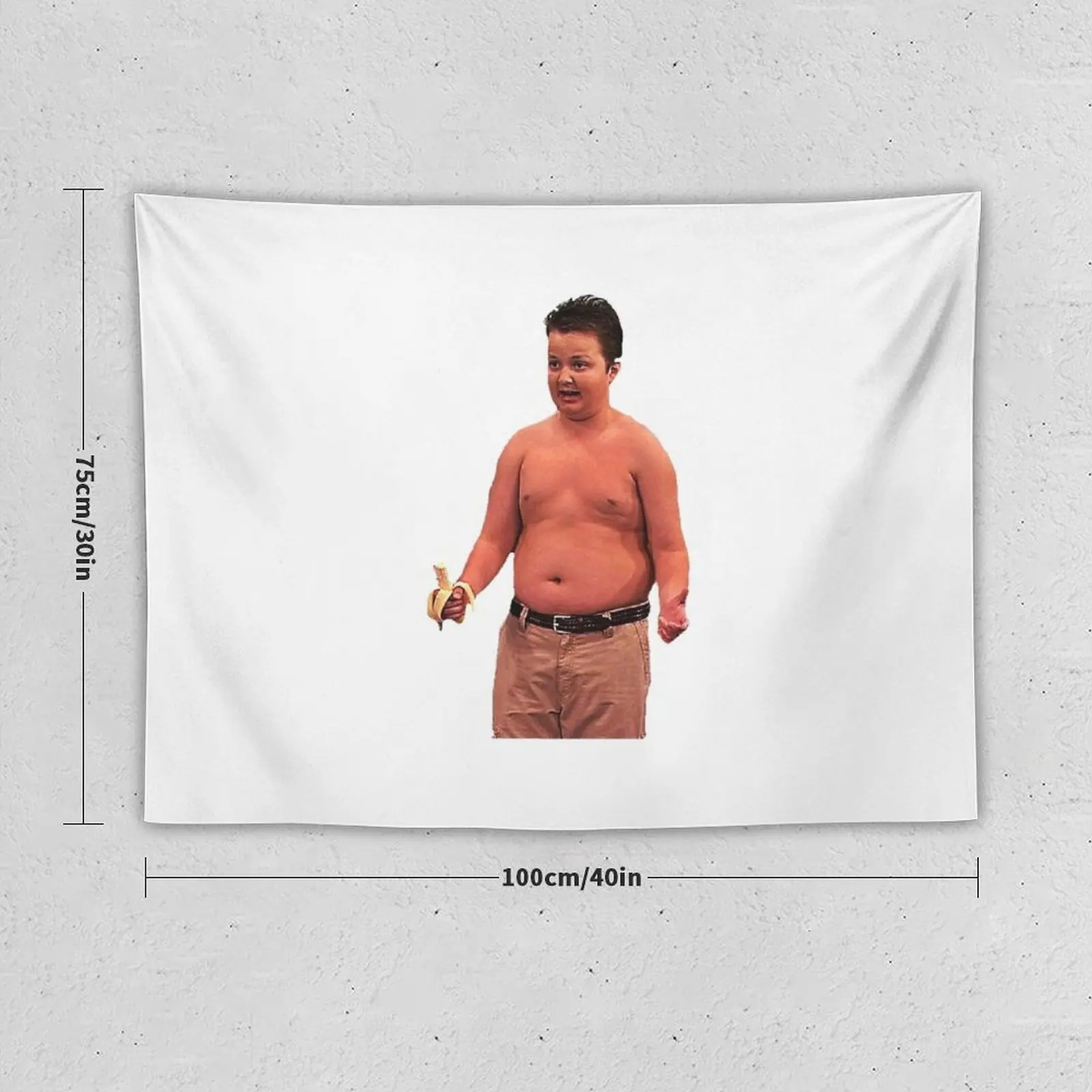 Gibby from iCarly Tapestry Tapete For The Wall Decoration For Bedroom Tapestry