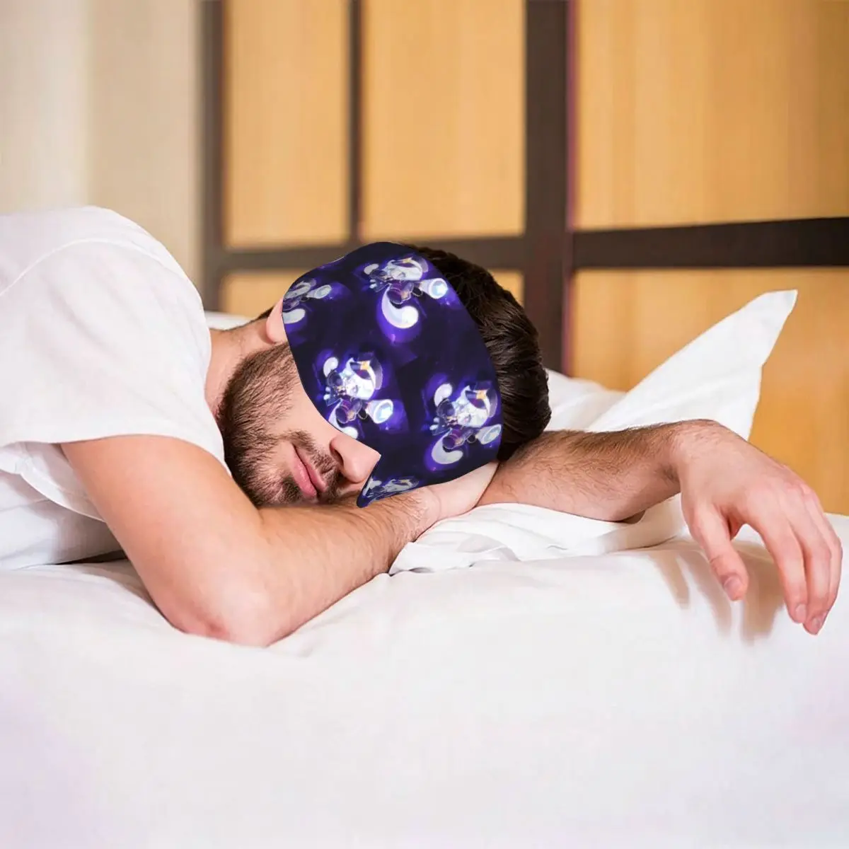 Milky Way Cookie Run Kingdom Game sleep eye mask Light Blocking Portable Eye Cover for Girls Boys Office Nap Eyeshade eyepatch