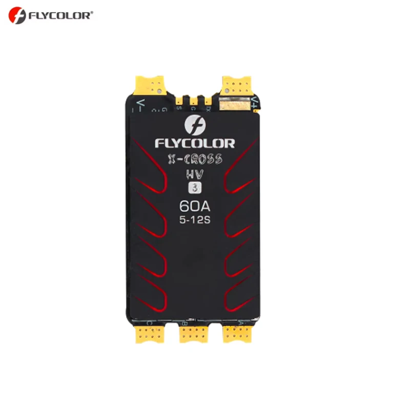 FLYCOLOR X-CROSS HV 3 RC ESC 60A/80A/120A/160A 5-12S BLHeli-32 64MHz 32-Bit Brushless speed Controllers for RC FPV Racing Drone