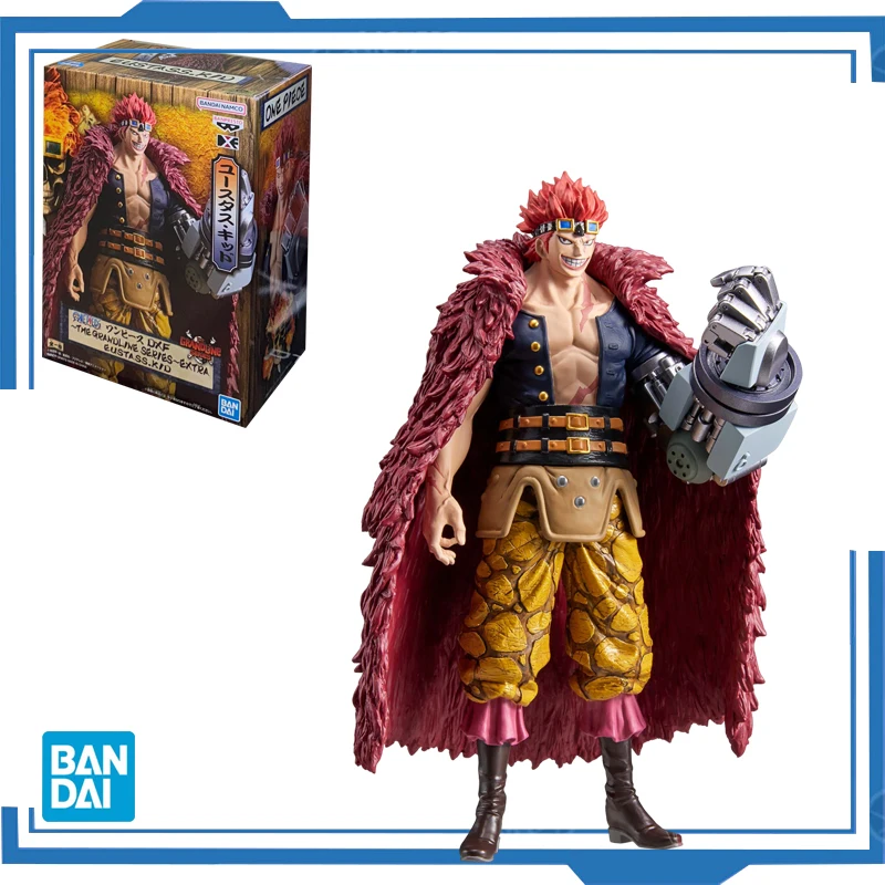 Bandai Original Banpresto Anime One Piece DXF The Grandline Series Extra Eustass Kid PVC Action Figure Collectible Model Toys