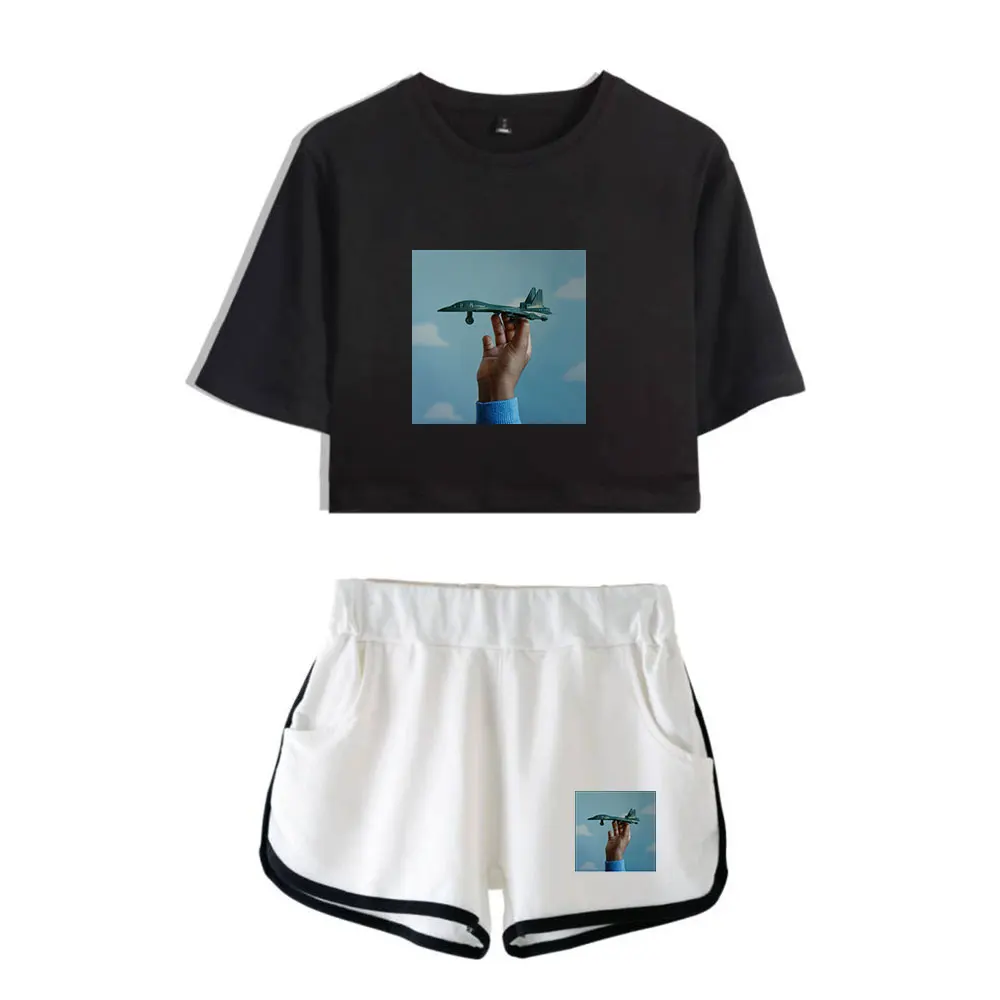 Michael Kiwanuka Green Floating Parade Vintage 90s logo Merch Tops Fashion Two Piece Set Shorts+Lovely TShirt Streetwear Outwear