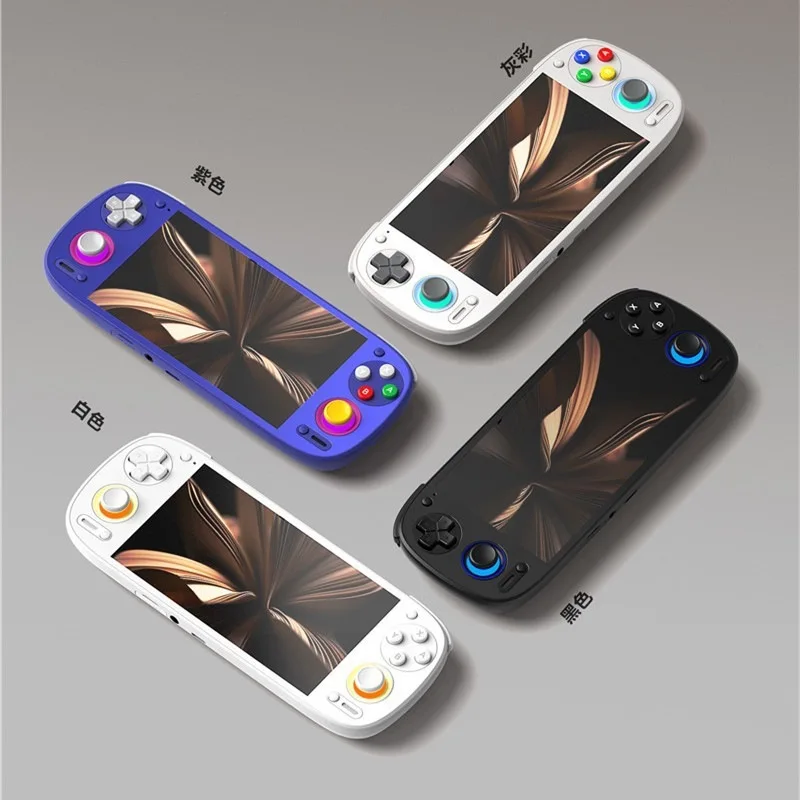 

Новая портативная игровая консоль Retroid Pocket 5, с открытым исходным кодом 5,5 Sd865 1080p, беспроводная Wi-Fi, классическая Android-машина для подарка на праздник