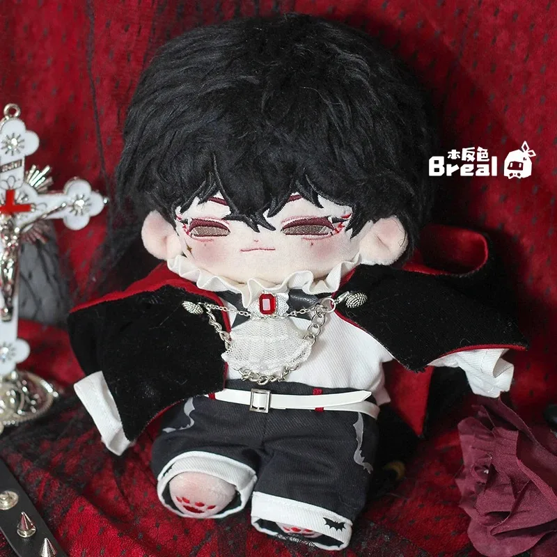 بدلة زي موحد بتصميم مصاص الدماء الأوروبي ، دمية محشوة من القطيفة ، ملابس ، ملابس تنكرية رائعة ، 20 * *