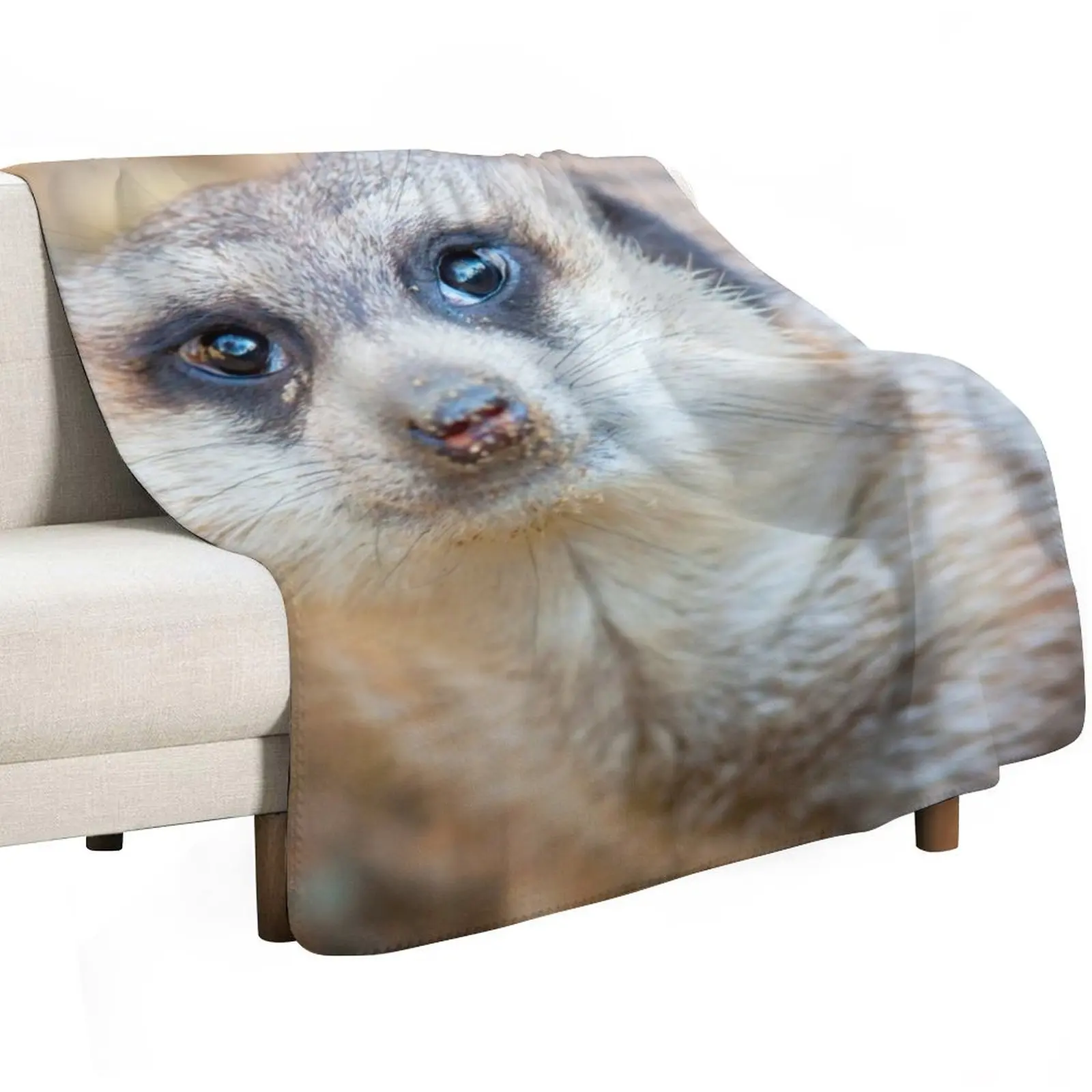Meerkat Throw Blanket Soft Beds Designers Blankets For Baby Summer Beddings Luxury St Personalized Gift Blankets