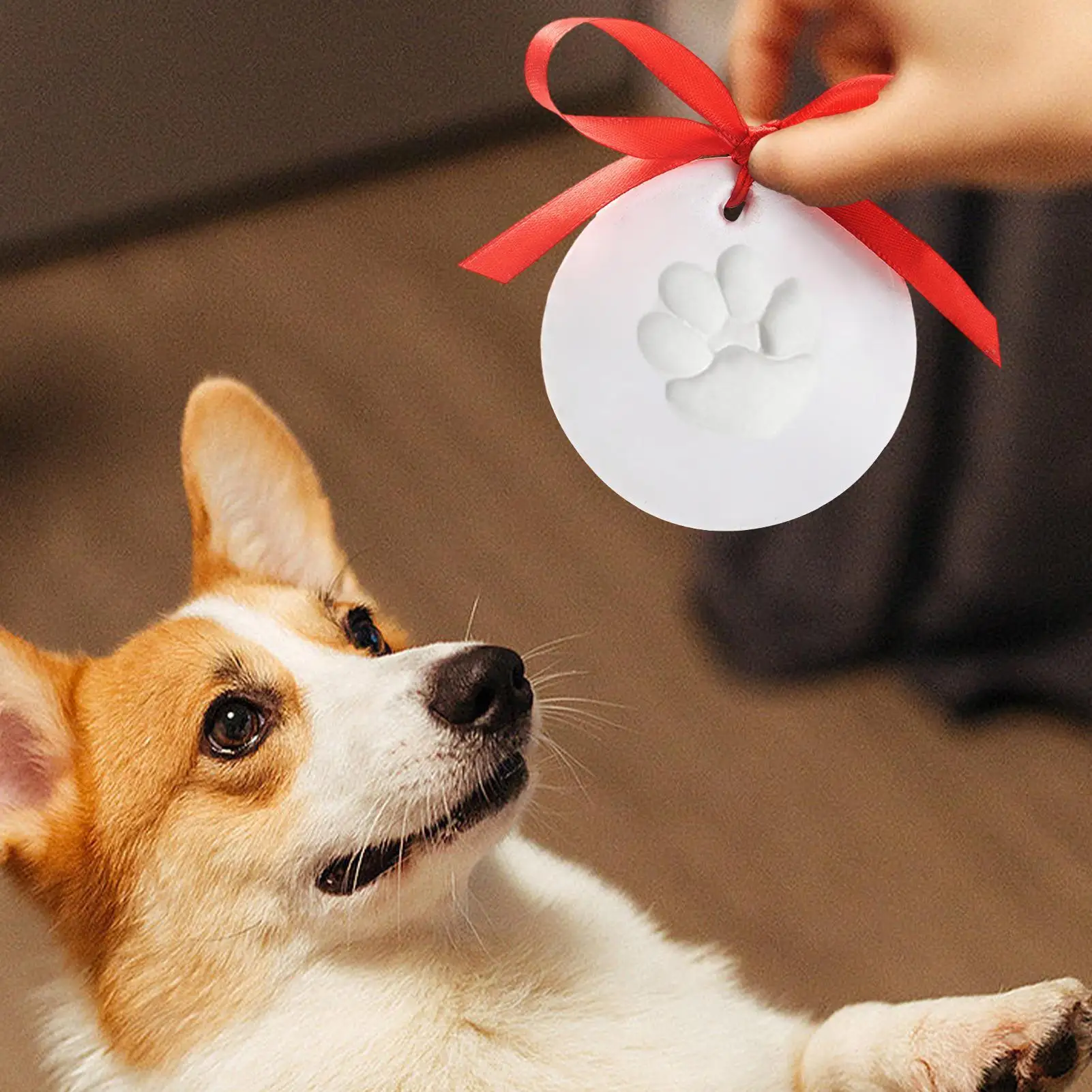 Kreative Haustier-Fußabdrücke, Abdruck-Ton-Set, DIY-Pfotenabdrücke, Werkzeug für Katzen und Hunde, Haustier-Fußabdruck, Stempelkissen, Haustier-Gedenkbedarf
