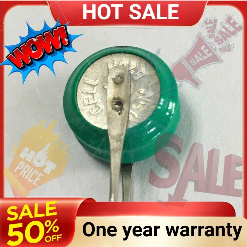 SWZY B20H 1.2V 20mAh Ni-MH Electric Rechargeable Button Type Battery for Hearing Aids Needle Welding Foot