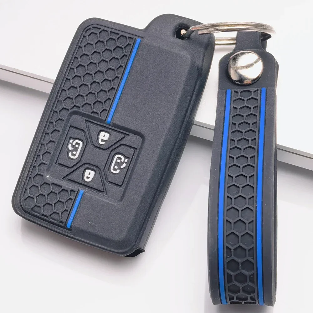 Remote Cover for Toyota Alphard Vellfire Estima Previa Noah Voxy Esquire Sienta Isis Honeycomb Grip Texture Anti Lost Key Strap