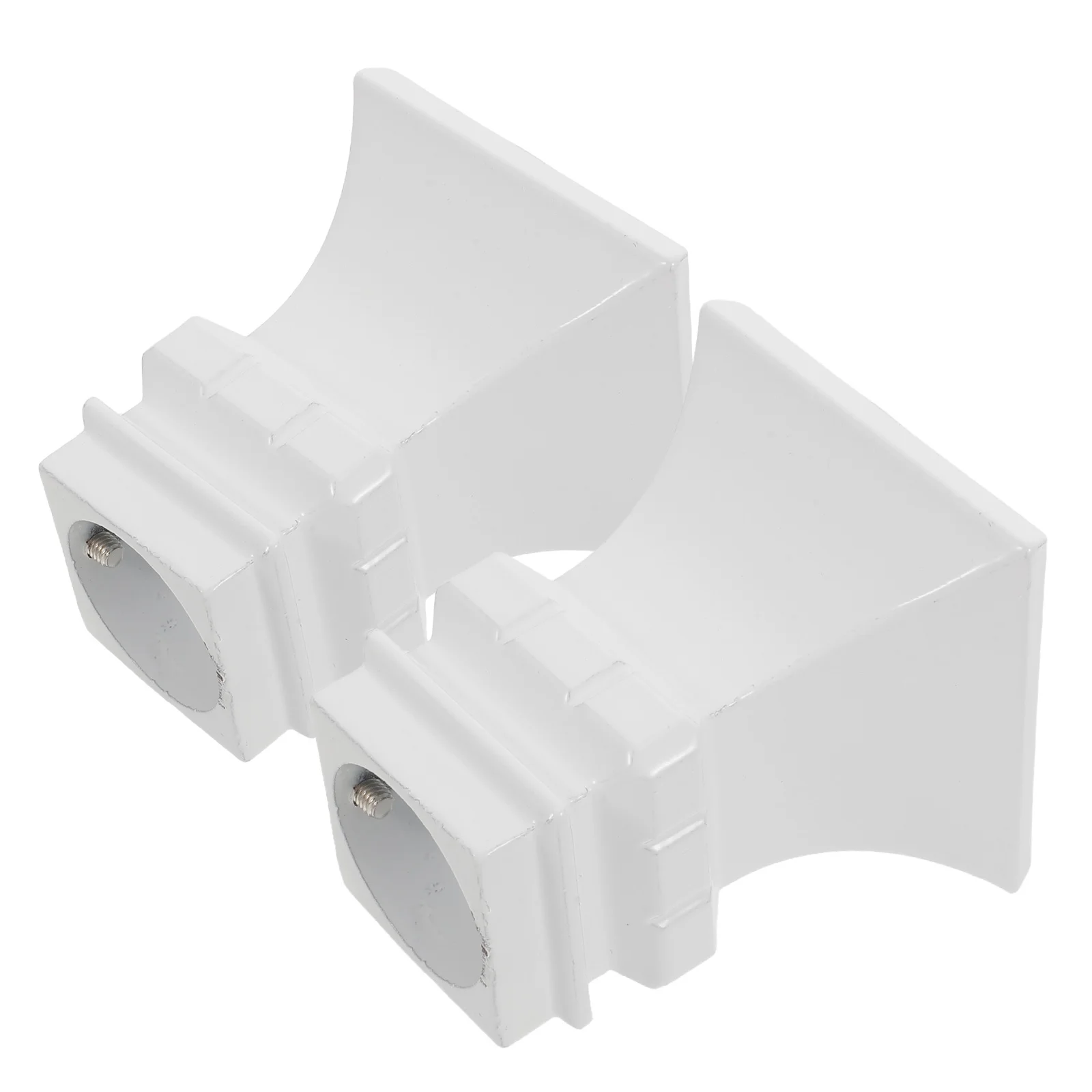 

2Pcs Metal Curtain Pole Finials Decorative Ends for Modern Interiors Easy Installation Living Room Kitchen Office Bathroom