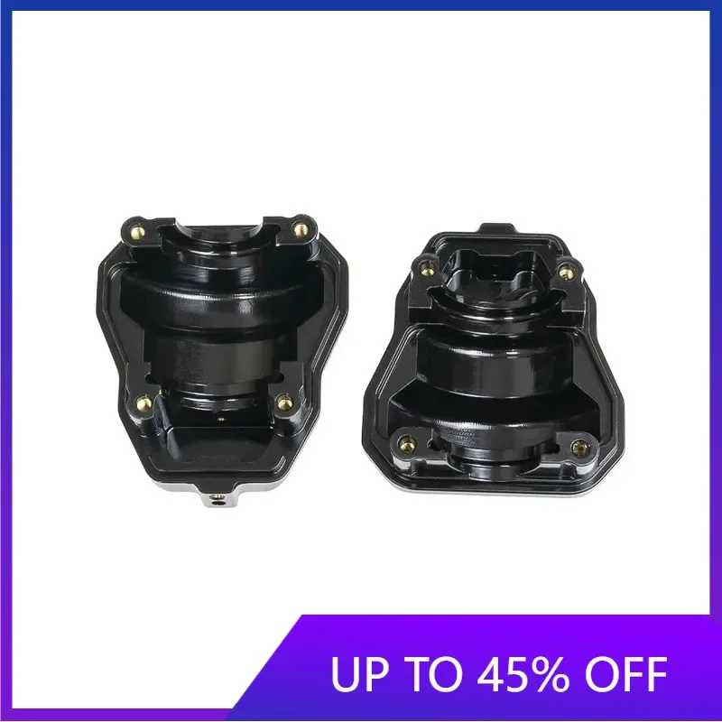 E-star Hub 1 psc Black Coating Brass Diff Cover Portal Drive Axle Counterweight for Croboll 1/7 MK07 RC Crawler Car Upgrade Part