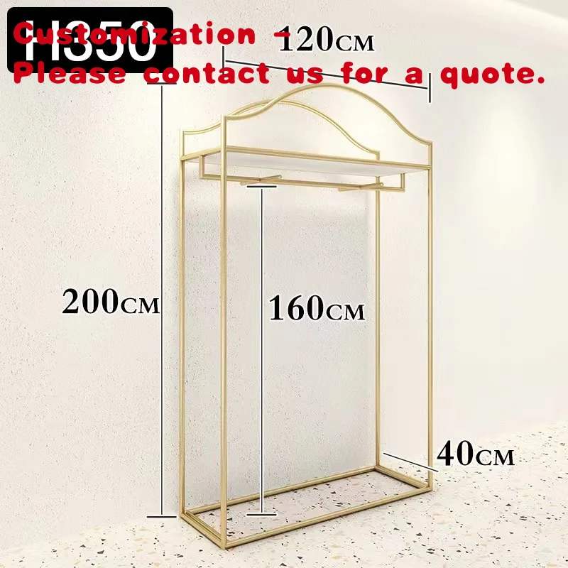 custom.Custom Shiny Stainless Steel Clothes Stand Apparel Garment Display Rack Clothes Shelving Metal Boutique Clothin