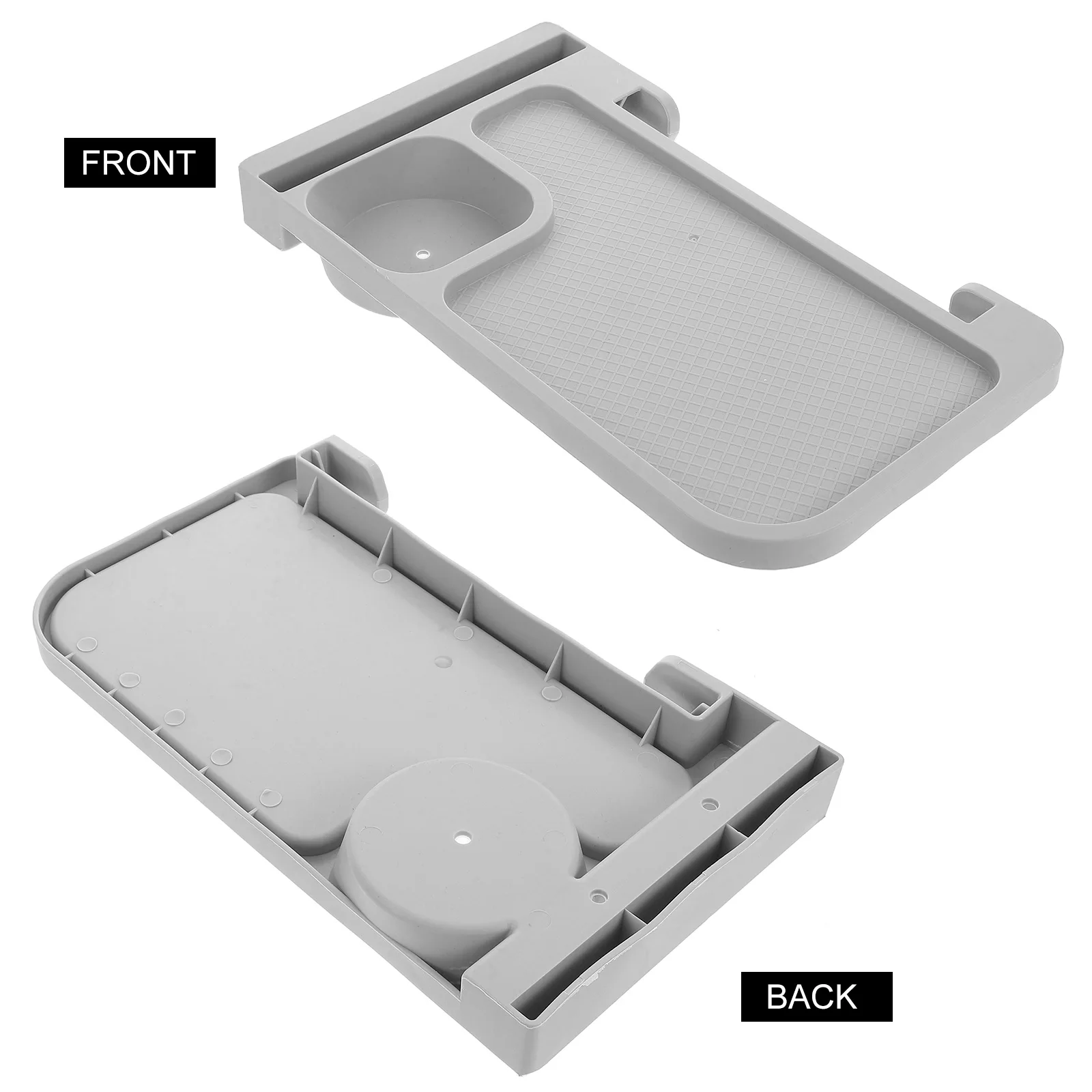 Outdoor Chair Armrest Tray Portable Folding Clip on Side Cup Holder Storage Organizer for Camping Beach Lawn Chairs