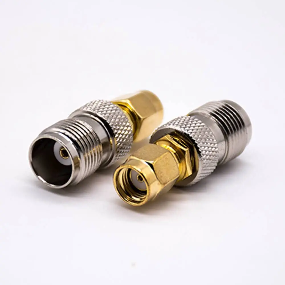 RF Coaxial SMA to TNC Adapter Straight Reverse Polarity For Radio Communication Equipment