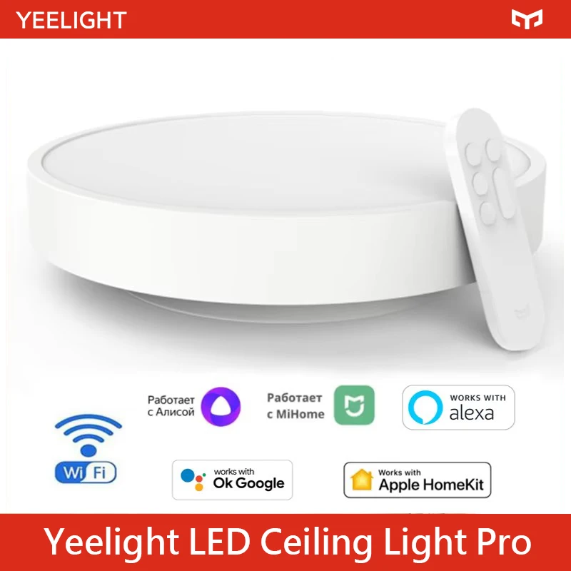 Global Version Yeelight Smart LED Ceiling Light PRO Wifi Connection 2700-6500K Dimmable Smart Voice Control For Apple Homekit