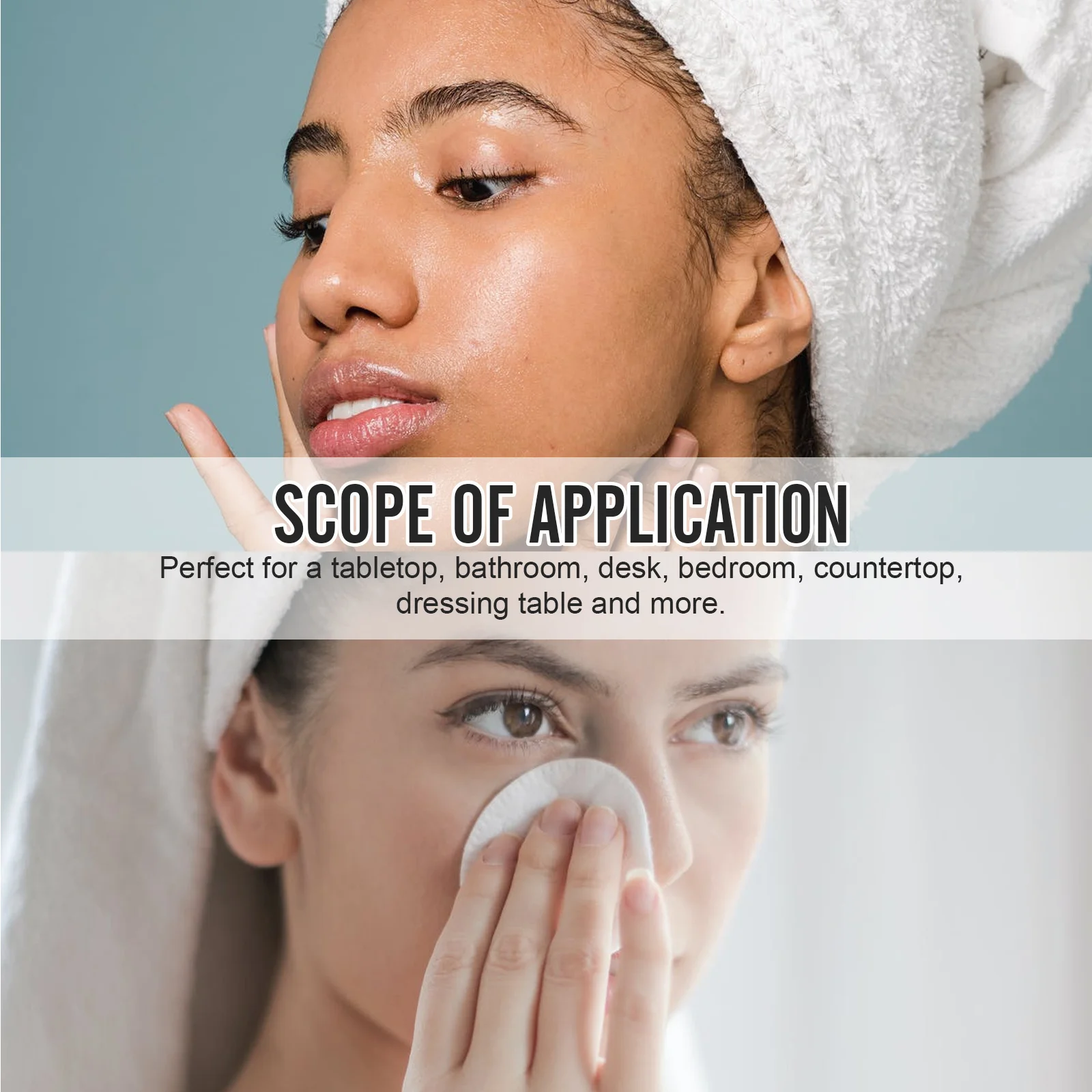 

Round Makeup Mirror for Women Desktop Mirror with High-Definition Reflective Surface Smooth Finish Perfect for Bathroom