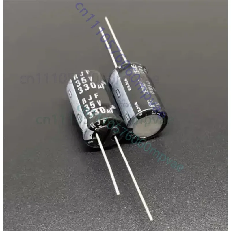 30pcs Japanese original Elna 330uf 35V RJF audio aluminum electrolytic capacitor 10X16mm 105 degrees