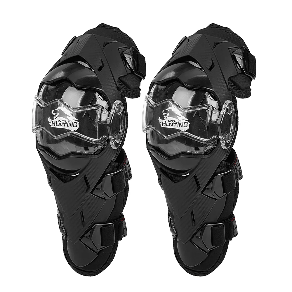 

Hunting Wolf Motorcycle Knee Protection Adult Unisex Riding Leg Guards Summer Biker Equipment