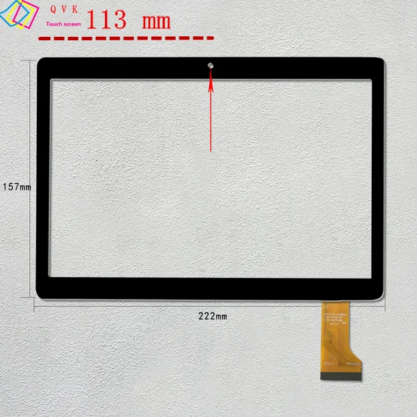 

New 9.6 Inch for Brigmton BTPC-970QC3G tablet pc capacitive touch screen glass digitizer panel Free shipping