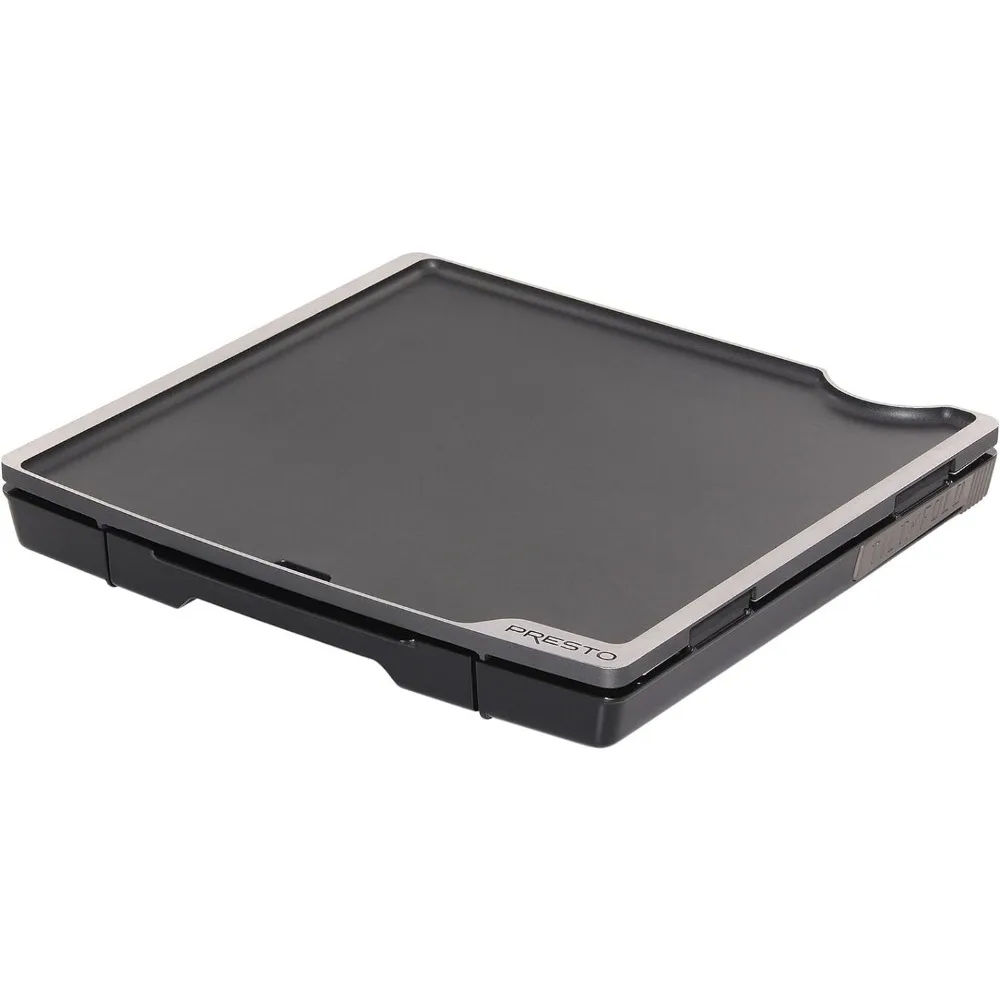 Presto Electric Tilt-N-Fold Griddle, Preto, 19 "X 15", 07073